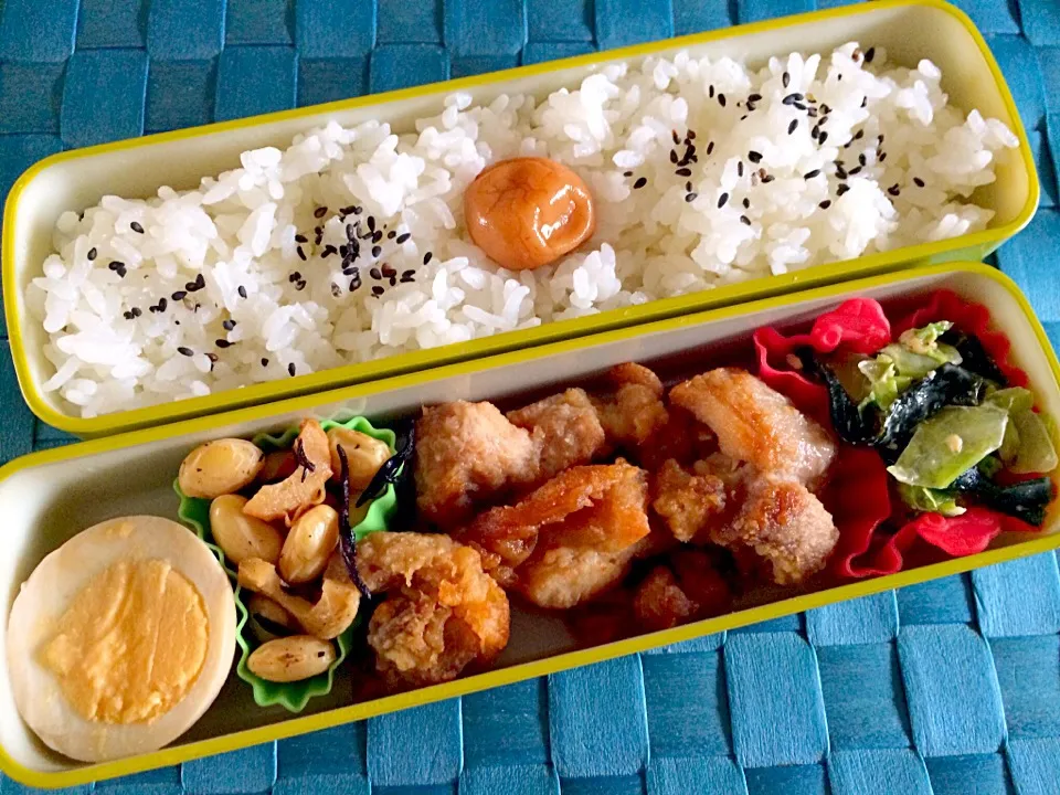 Snapdishの料理写真:2014.9.2  旦那お弁当(*^^*)|sayakyameさん