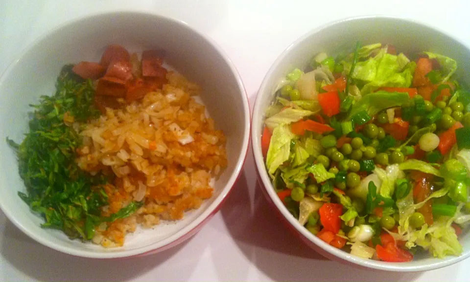 Hash browns & salad|victoria valerioさん