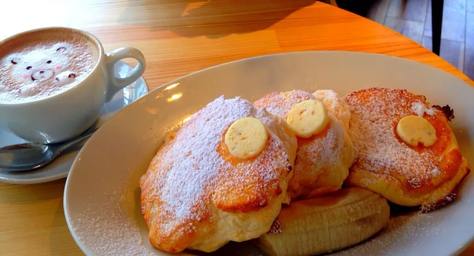 ふわっふわ！パンケーキ！想像を超えた♥︎(っ･ω･)っ|ｍａｎａさん