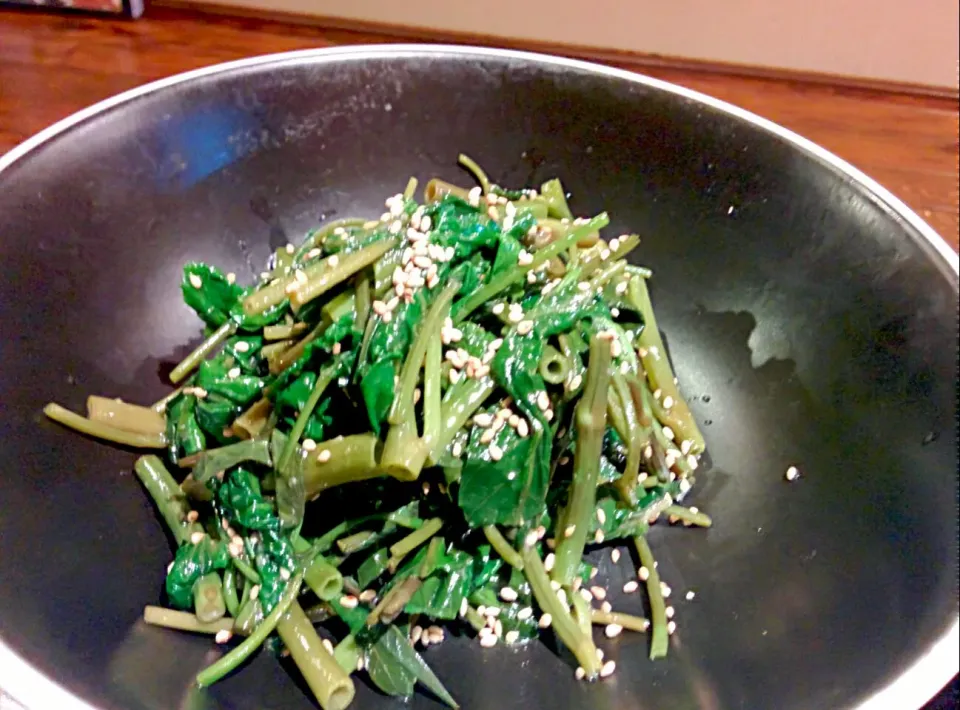 空芯菜のナムル～🌿|和ははさん