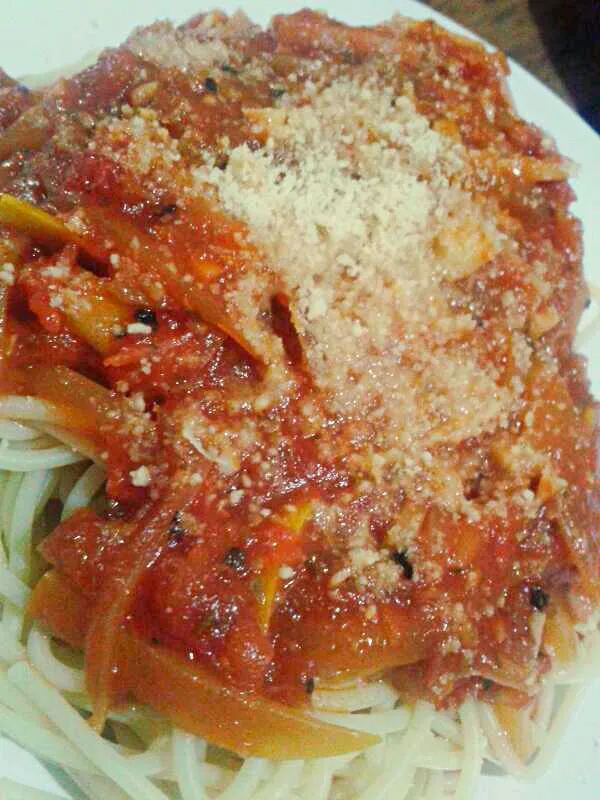 spaghetti bolognese with ham and zucchini #Healthy #home cook #Cuisine italienne #delicious meal #Dinner # Yummilicious|Kenex Kum Chee Kuanさん