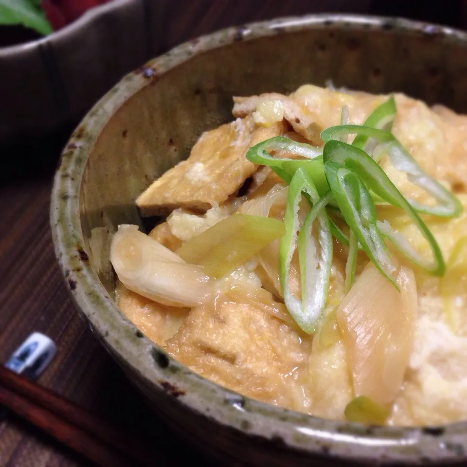 Vegan 衣笠丼 〜卵の代わりに長芋で|まちまちこさん