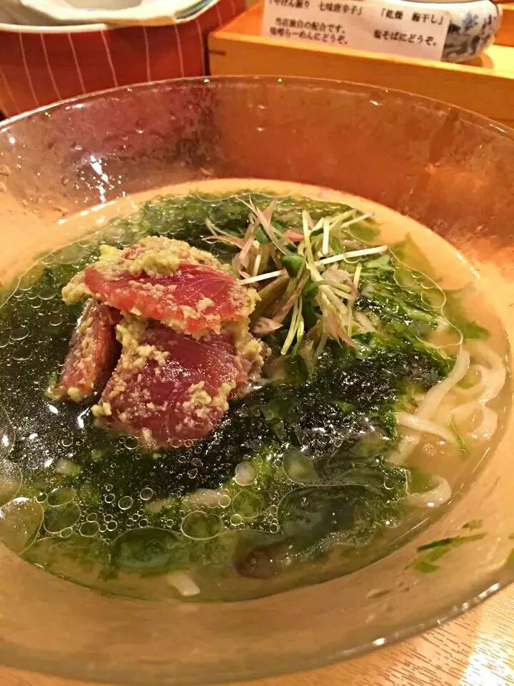 夏限定冷やしラーメン|ちびめがさん