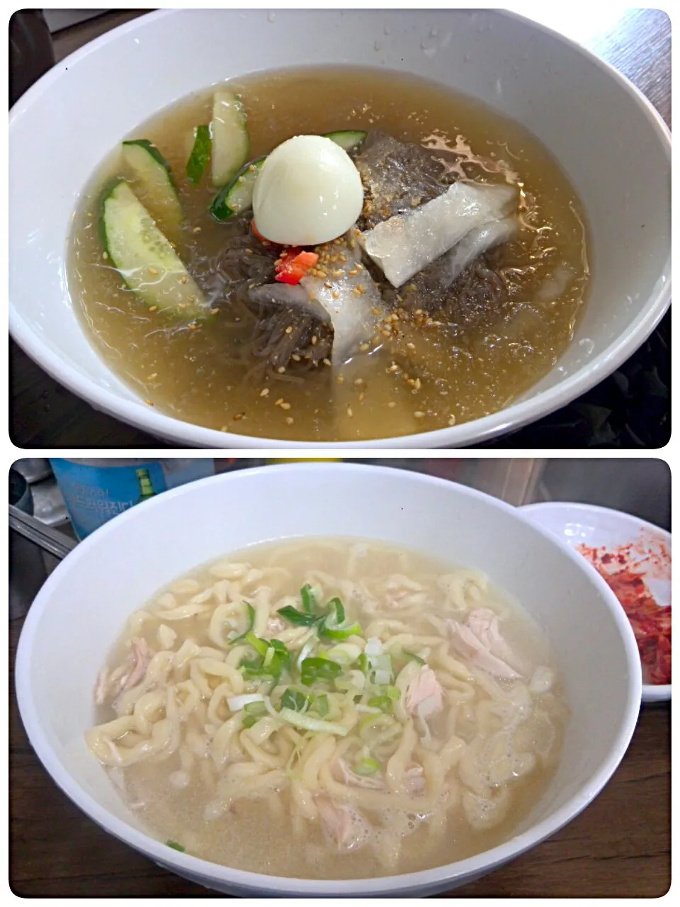 冷麺＆鶏白湯の手打ちそば
これを食べに韓国へ
この店でしか食べれない味です(^^)|kamekameさん