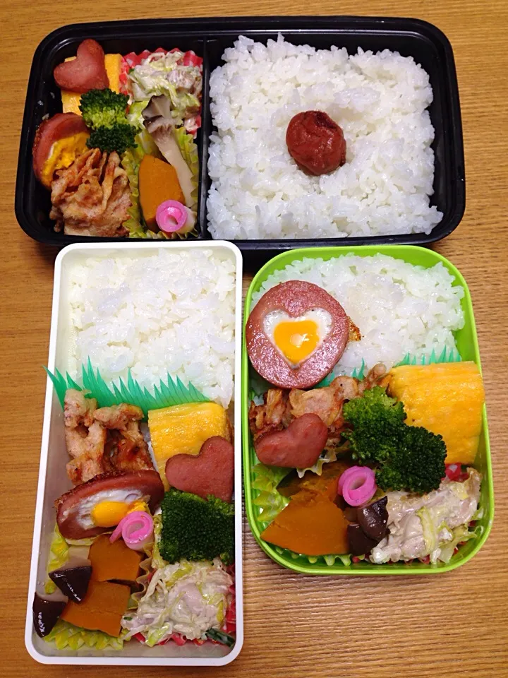 9月3日3人弁当|川上千尋さん