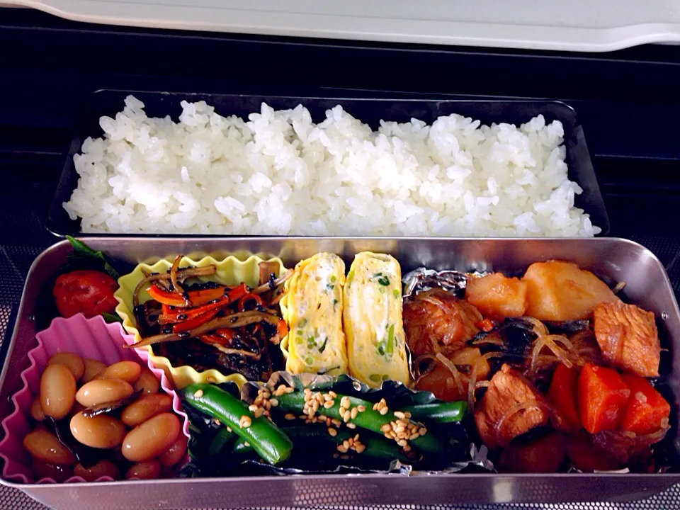 Snapdishの料理写真:チムタックお弁当|みーさん