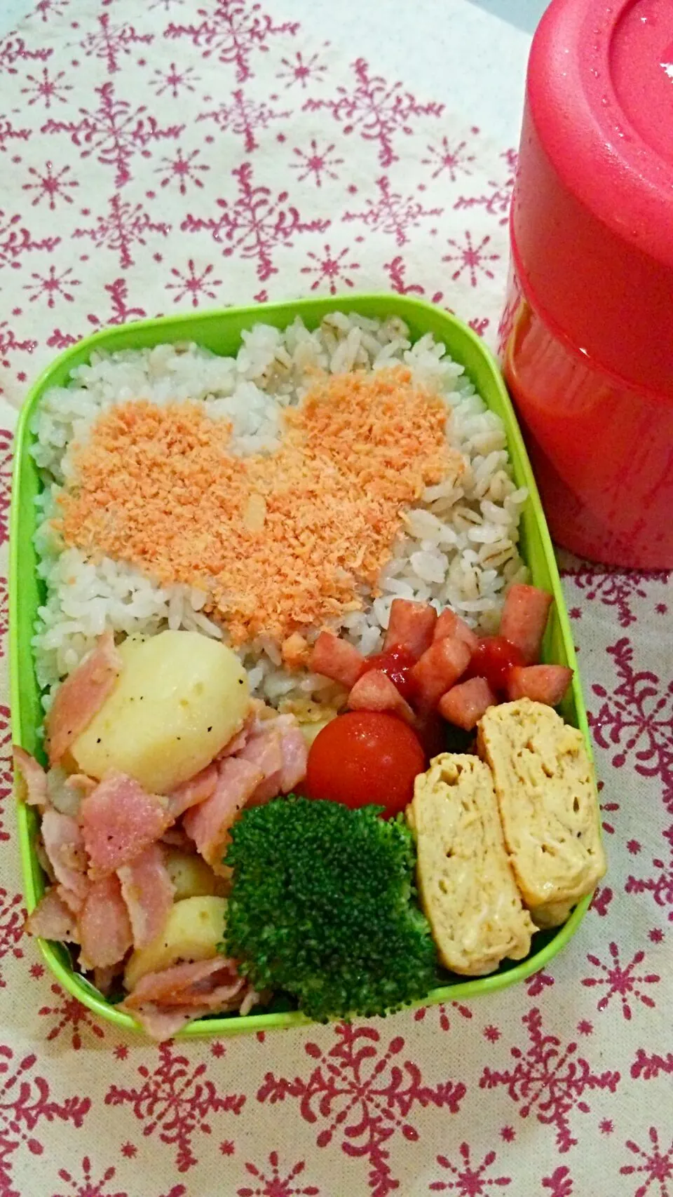 Snapdishの料理写真:旦那はん弁当♡|みっつさん