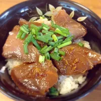 Snapdishの料理写真:カツオの漬け丼|MASASHIさん