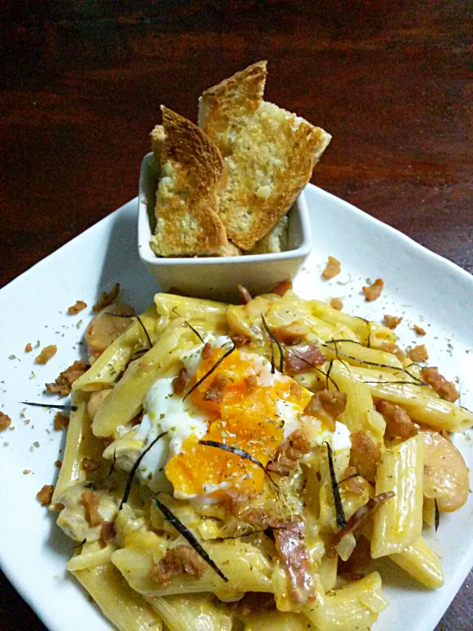 Pasta Carbonara|Jeab Lertさん