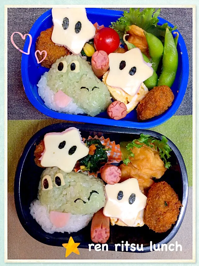 ヨッシー♡弁当◡̈♥︎|ひぃちゃんさん