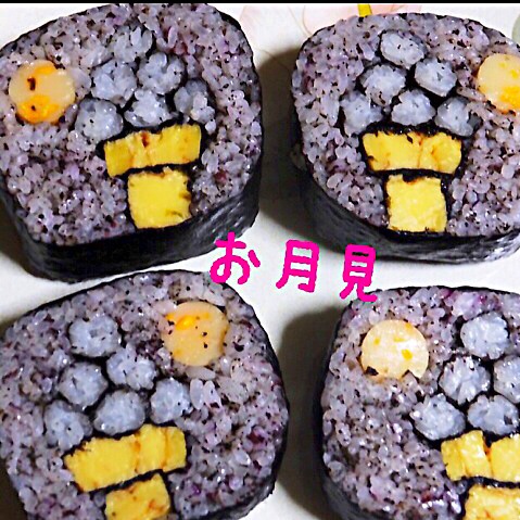 彩り太巻き祭り 切って驚き 太巻きアートの世界へようこそ キャラクター 季節感 花 Snapdish スナップディッシュ