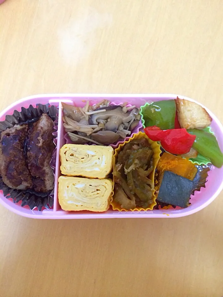 9/4お弁当♪ご飯は冷凍を持って行って職場でレンチン(^^)|misattiさん