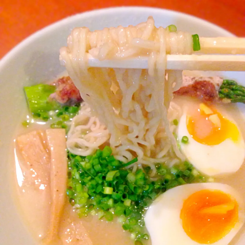 ベジポタラーメンの麺|黒澤 真生さん