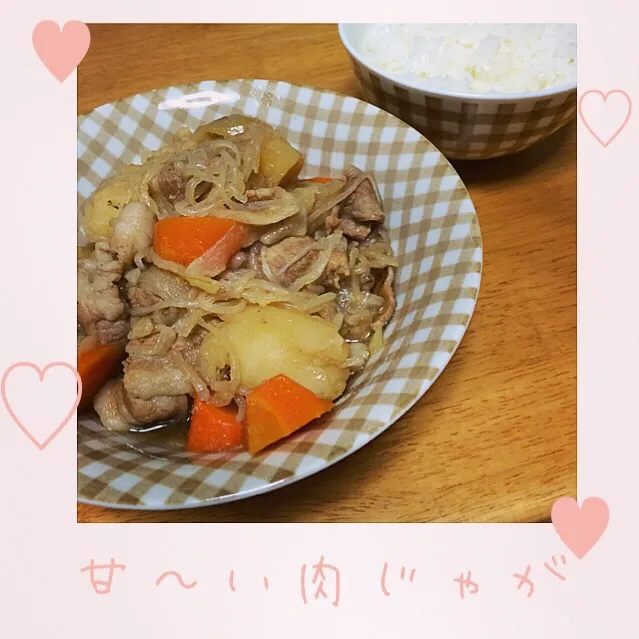 Snapdishの料理写真:肉じゃが|たぬぬさん