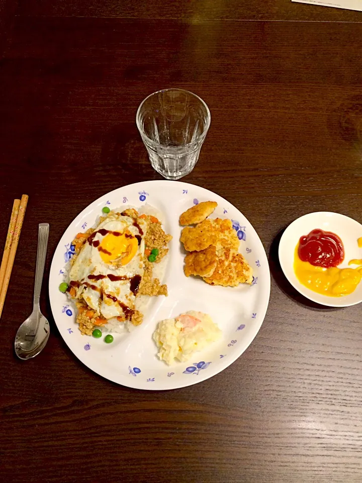 Snapdishの料理写真:2014.9.3 晩御飯|あいさん