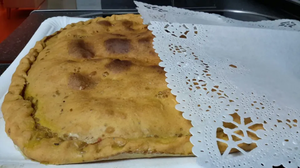 empanada de alboronía (pisto con berenjena y frutos secos)|nuria wassabiさん