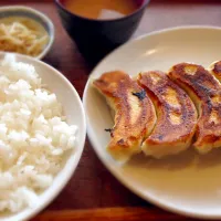 Snapdishの料理写真:青空餃子にて♡|もりさん