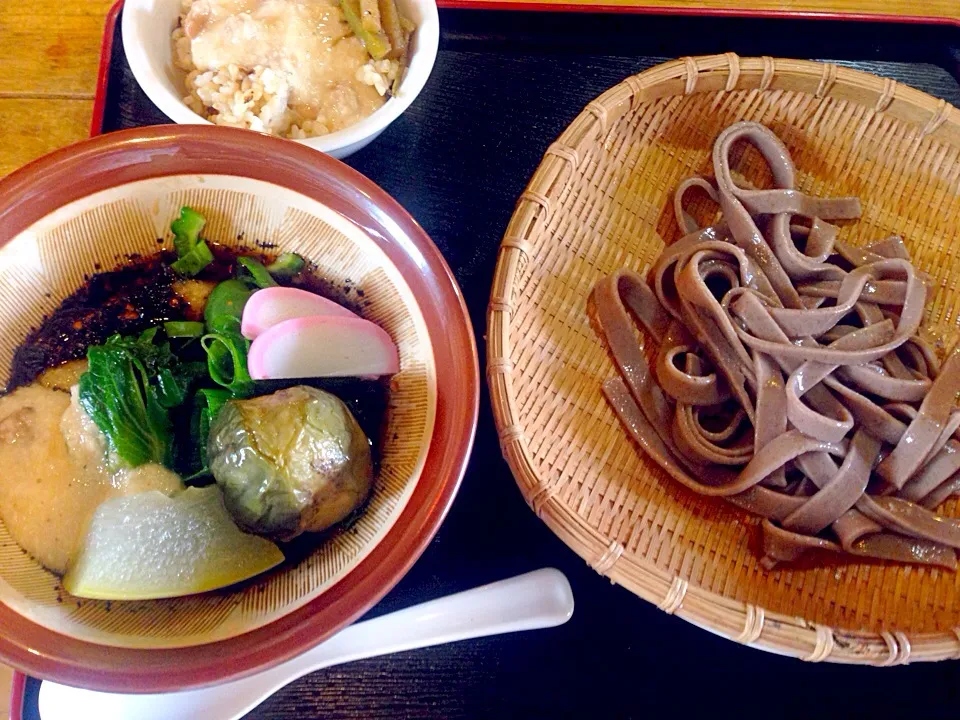 セサミン大量！亀戸名物胡麻そば|亀戸 養生蕎麦 高のさん