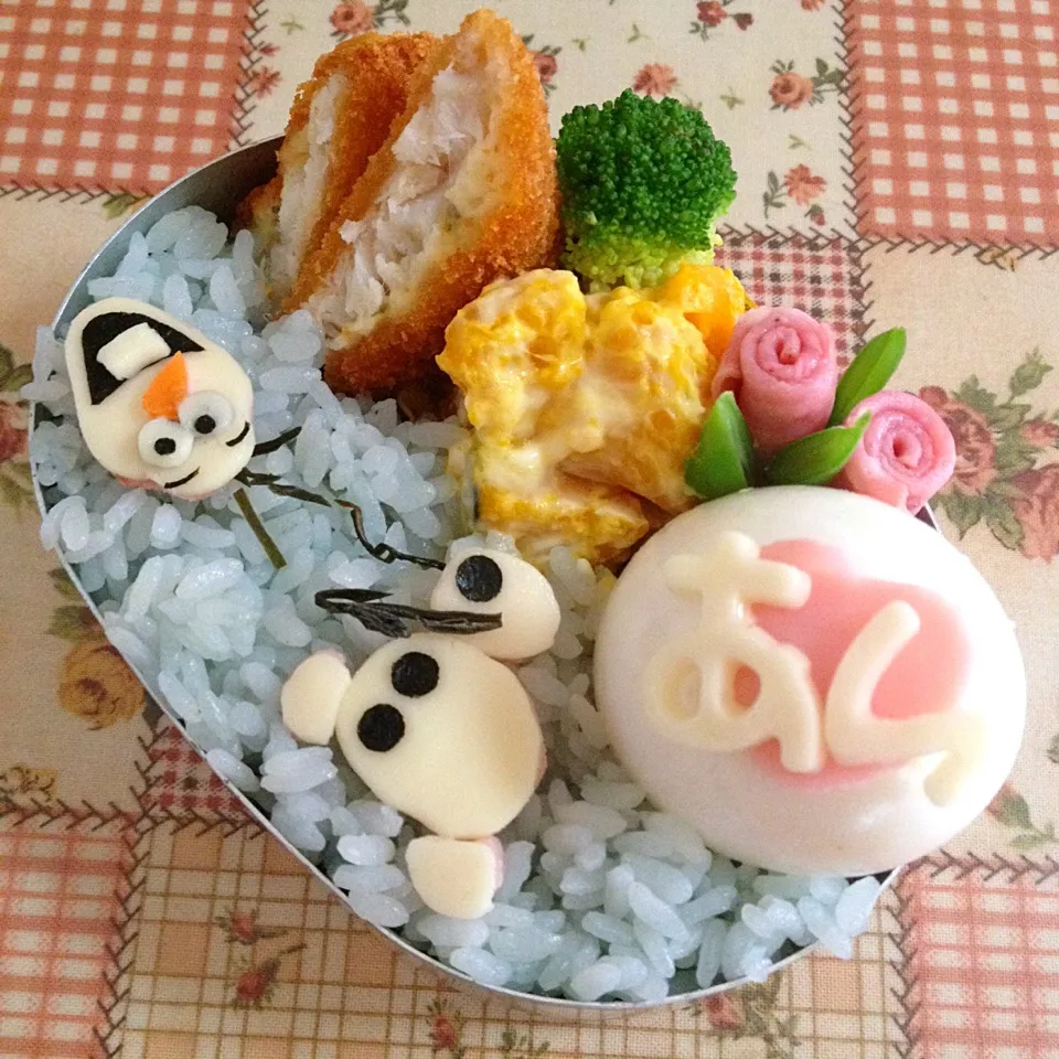 祝✨アナ雪続編弁当🍱|＊ゆみしぼり＊さん