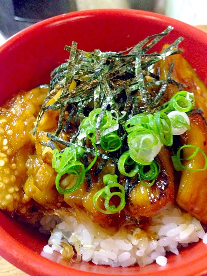 茄子のかば焼き丼|Nao Asaiさん