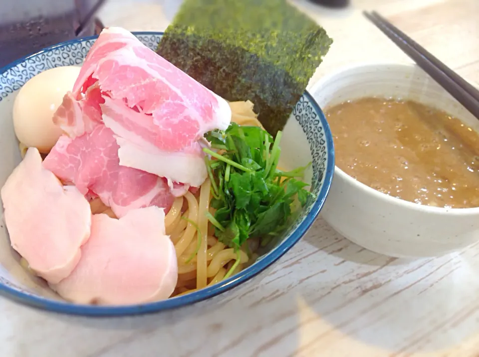 またまた、四つ葉ラーメン「特製つけそば」|アライさんさん