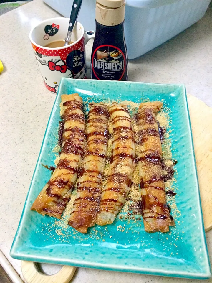 Banana choco turon|Imeeさん