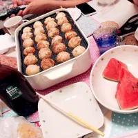 Snapdishの料理写真:たこ焼きパーティー|hitominnさん