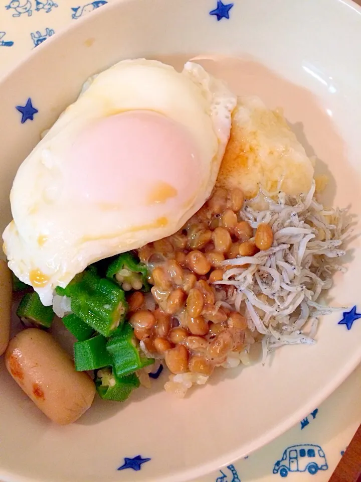 ねばねば丼|momosakuさん