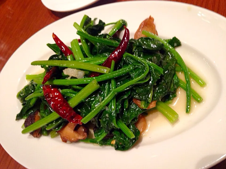 Fried vegetable in oyster sauce|Obeoom Jumsai Na Ayudhyaさん