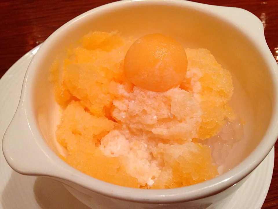 Snapdishの料理写真:Cantaloupe and Sago|Obeoom Jumsai Na Ayudhyaさん