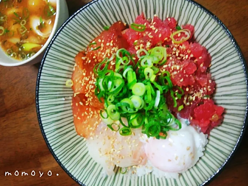 本日、海鮮丼。|Momoyoさん