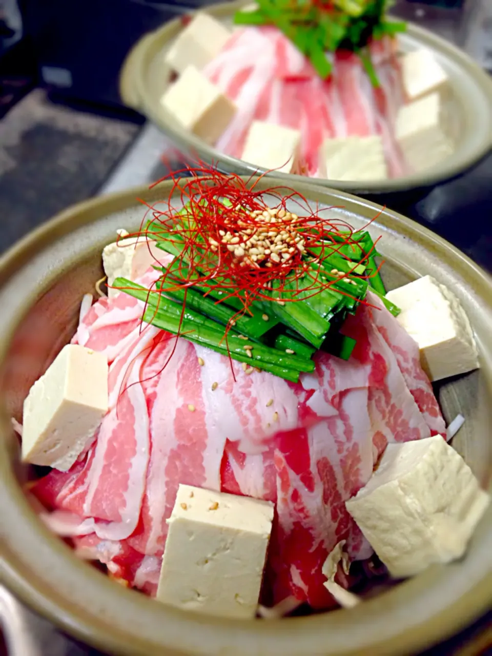 三元豚とモヤシの食べるラー油鍋|ChuLaさん