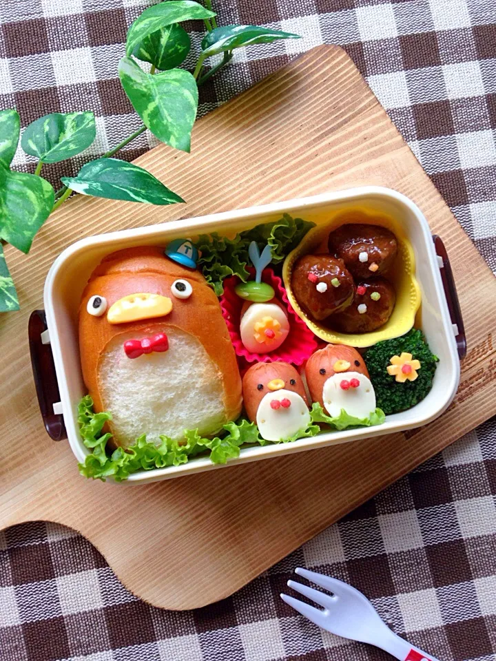 ペンギン親子弁当☆|ザッキー☆さん