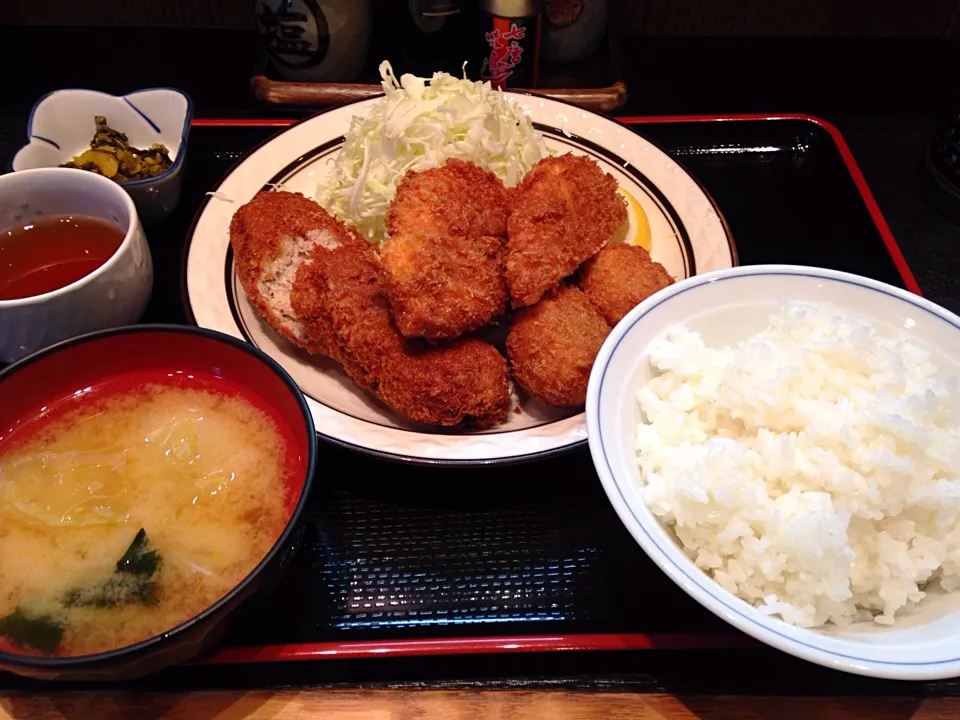 ミックス定食|kutsuna ippeiさん