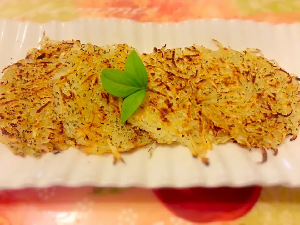 Homemade hash brown with honey help|fionaさん