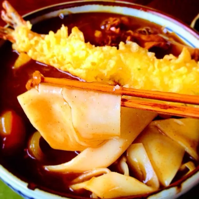 「鬼ひも川」のカレーうどん|ペン太トニックさん