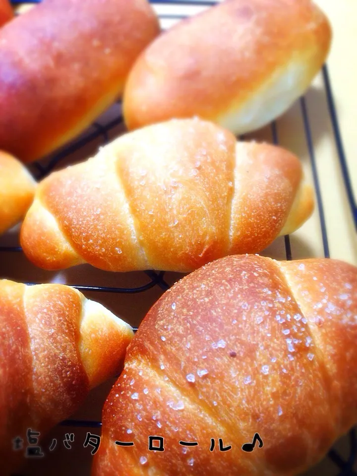 しゅんやさんの料理 リピしすぎ⁈ すっかりお気に入りの塩バターロール♪|*あゃ＊さん