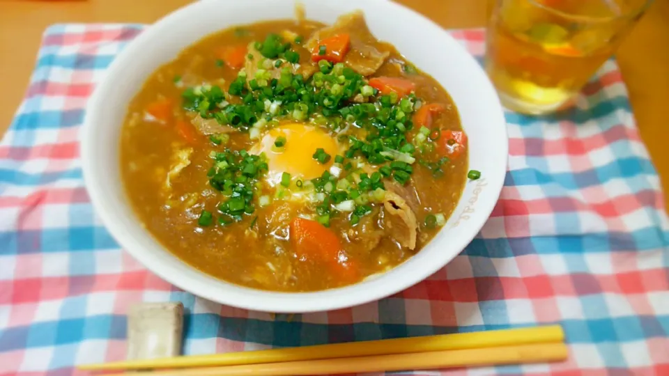 カレーうどんŧ‹"ŧ‹"(≧ч≦)ŧ‹"ŧ‹"|るみこさん