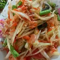 Snapdishの料理写真:ส้มตำไทย|MJ Jiraprapha Numuiさん