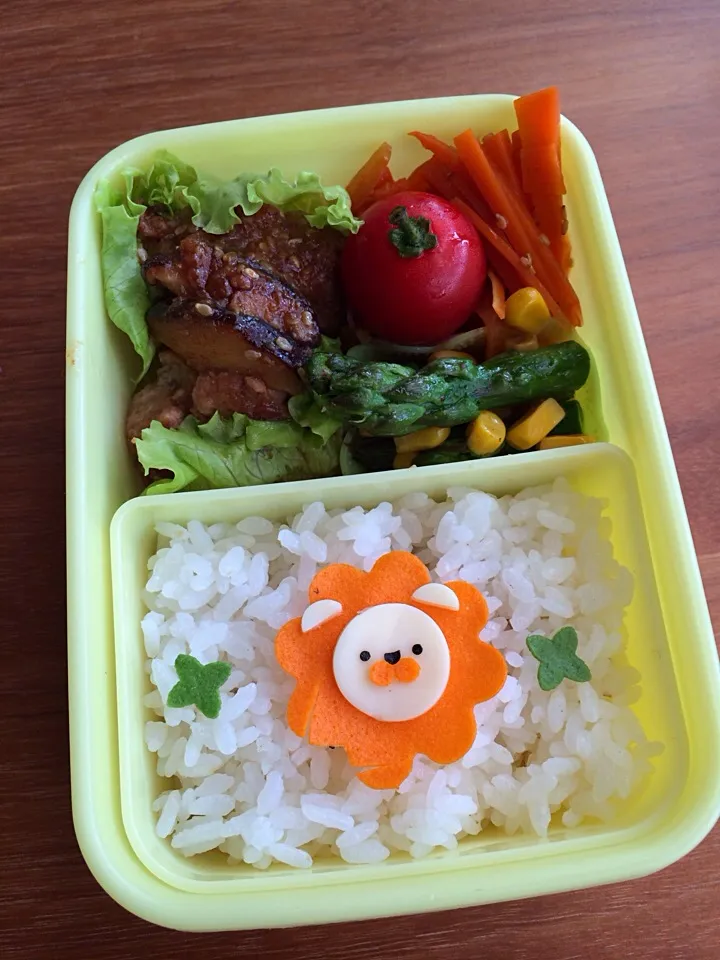 Snapdishの料理写真:ライオンくんのお弁当|manacocoさん