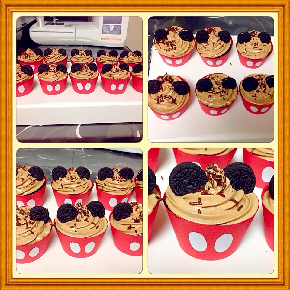 Miki mouse cupcakes|Alma Kairanさん