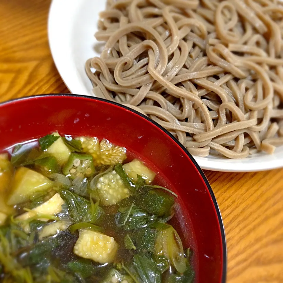 朝のゴボウうどん|なお。さん