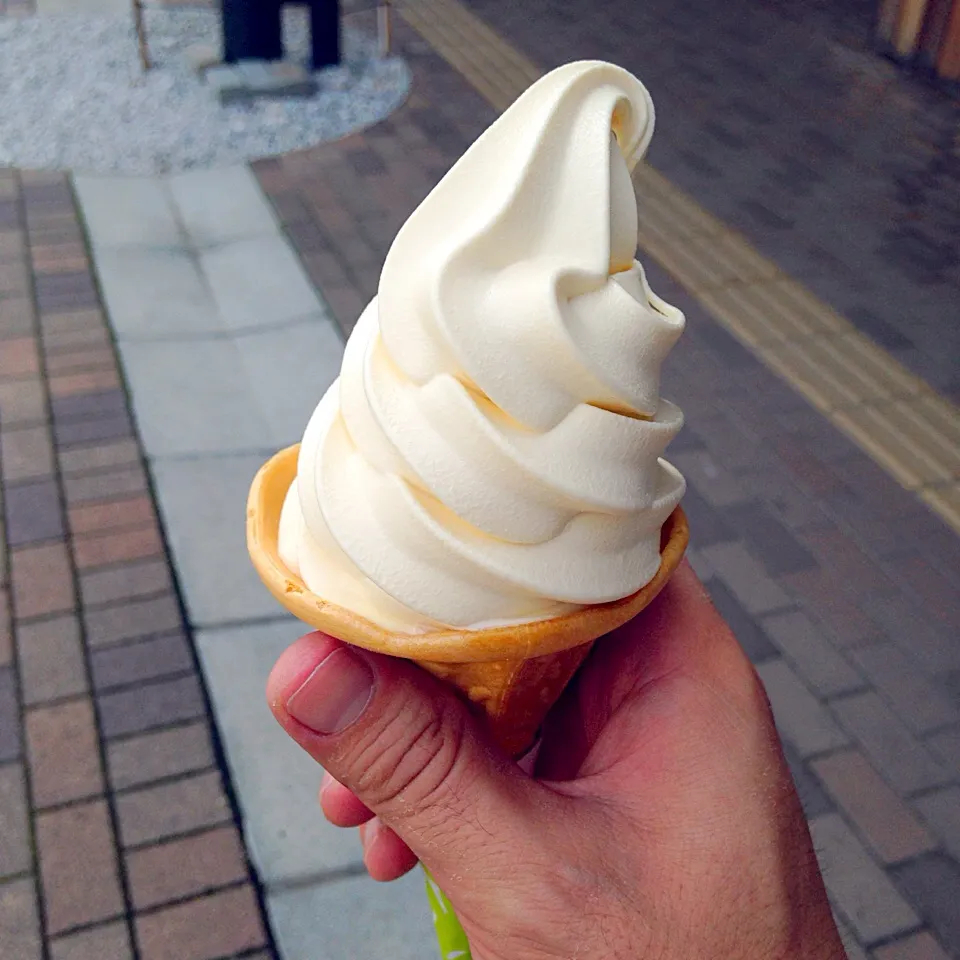 Snapdishの料理写真:龍野醤油ソフト|JUNJUNさん