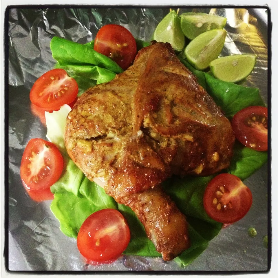 Snapdishの料理写真:Tandoori Chicken|trishbebeさん