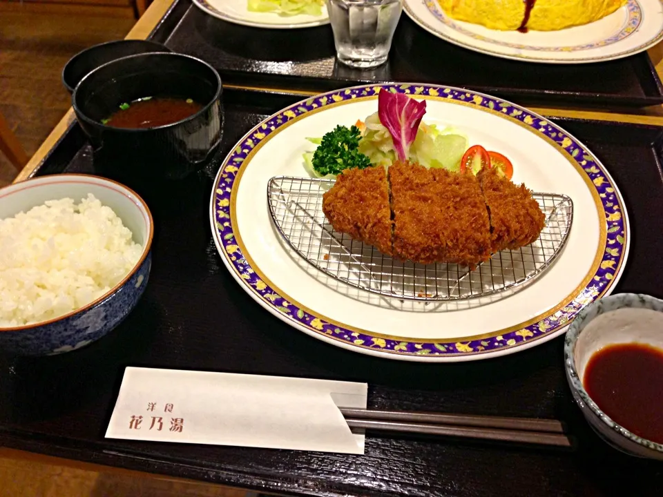 メンチカツ定食🍚🍗|ミツさん