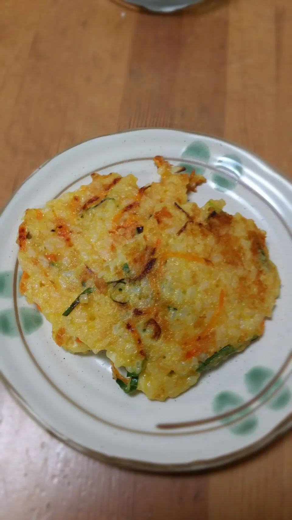 Snapdishの料理写真:Rice,eggs, cheese, carrot, onion and polvilho|Alyne Hiromoriさん