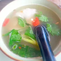 Clear Thai Tum Yum Seafood Soup....|Nico Shah Shonaさん