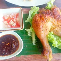 Snapdishの料理写真:Chicken Thai Black Sauce|Nico Shah Shonaさん