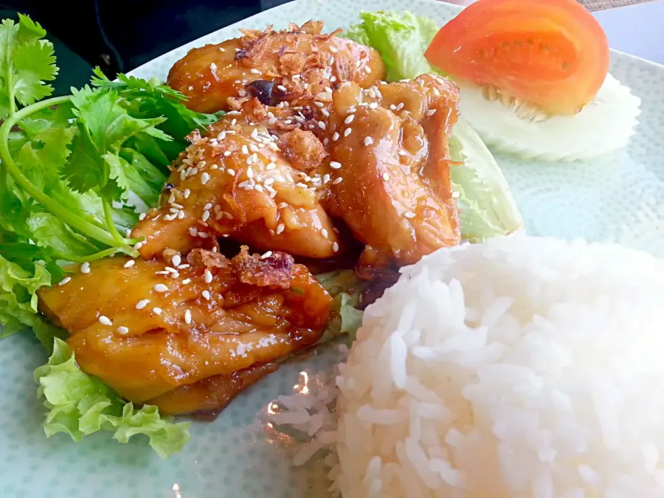 Honey Chicken Rice|Nico Shah Shonaさん