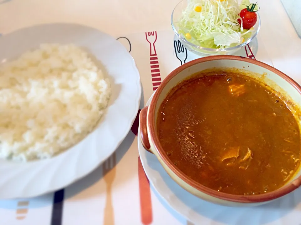 チキンの果実煮込みカレー(2辛)|なるさんさん